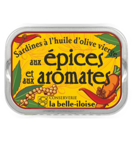 Sardines Epices Aromates La Belle-iloise