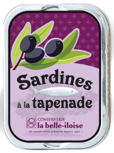 Sardines Tapenade La Bel-iloise